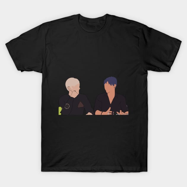 Sam and Colby T-Shirt by amalieedits